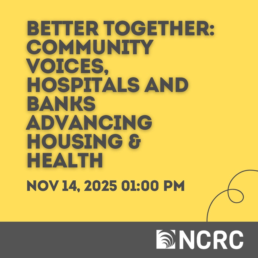 Better Together Community Voices, Hospitals And Banks Advancing Housing & Health