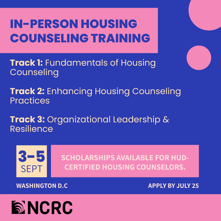 In-Person Housing Counseling Training