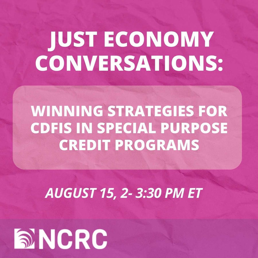 Just Economy Conversations Graphic